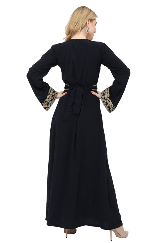 Dubai PartyWear Maxi Dress Jalabiya For Women