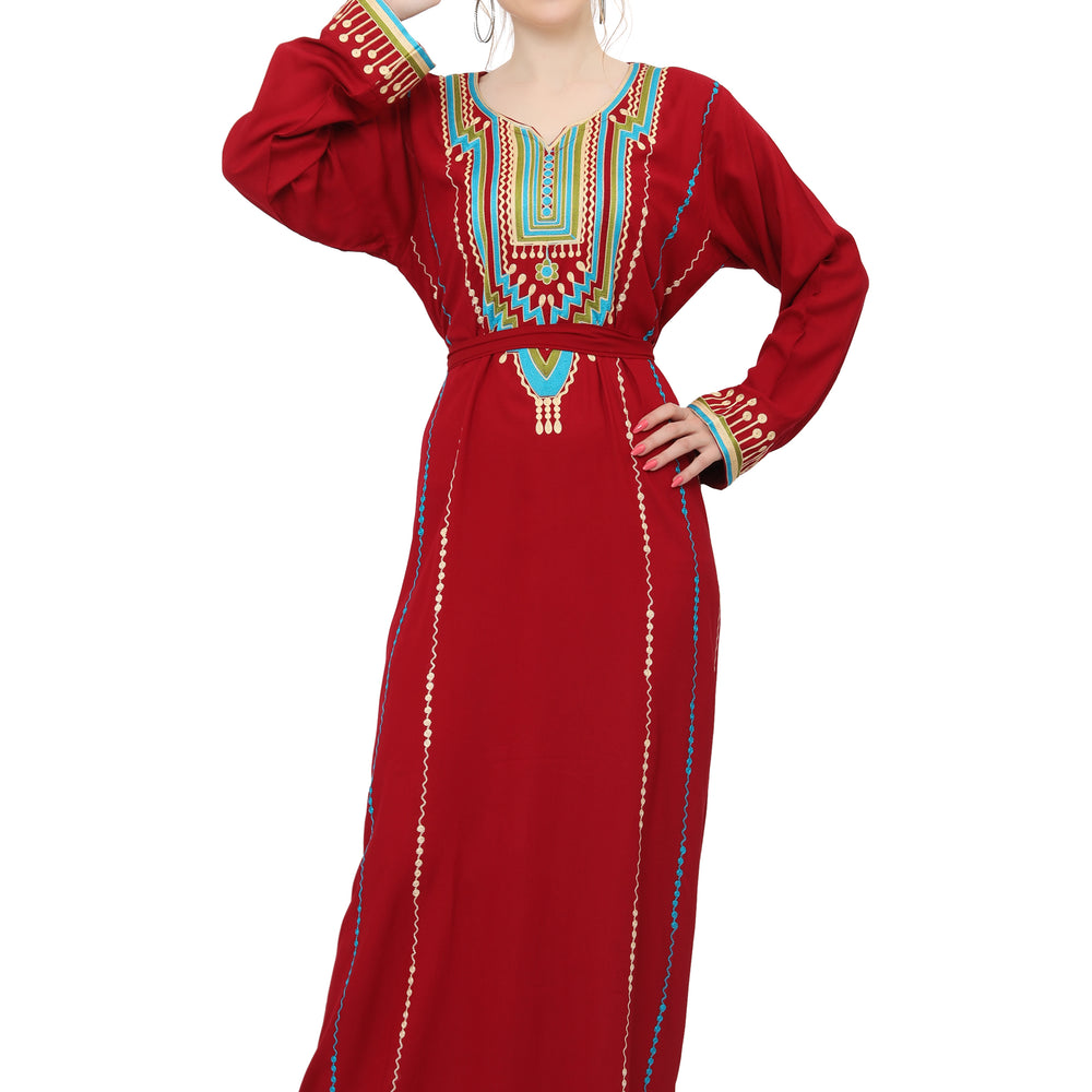 
                  
                    Embroidered Maxi Arabian Party Wear
                  
                