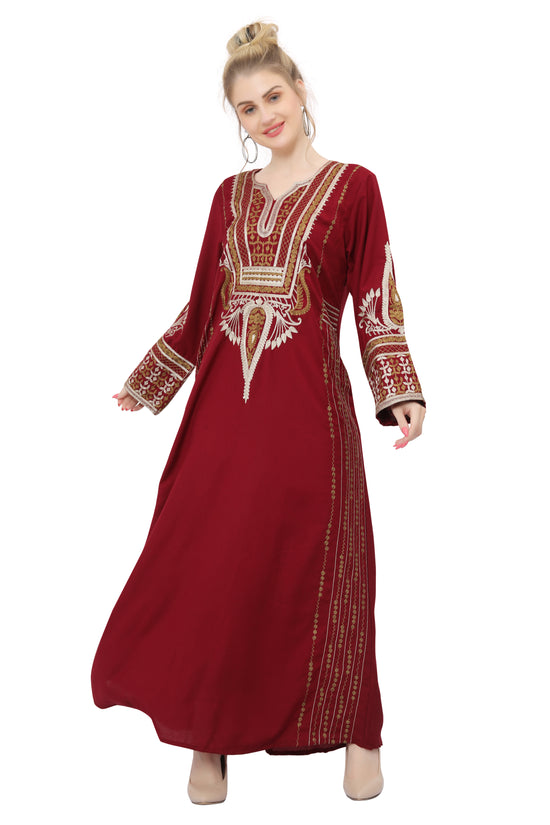 Traditional Kaftan Thobe Party Gown