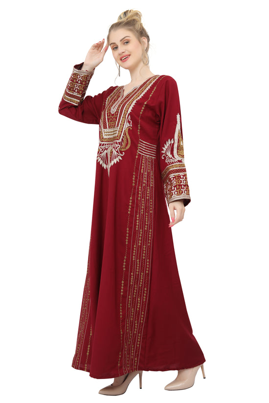 Traditional Kaftan Thobe Party Gown