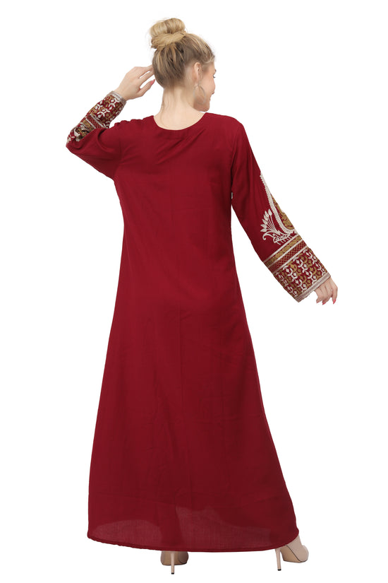 Traditional Kaftan Thobe Party Gown