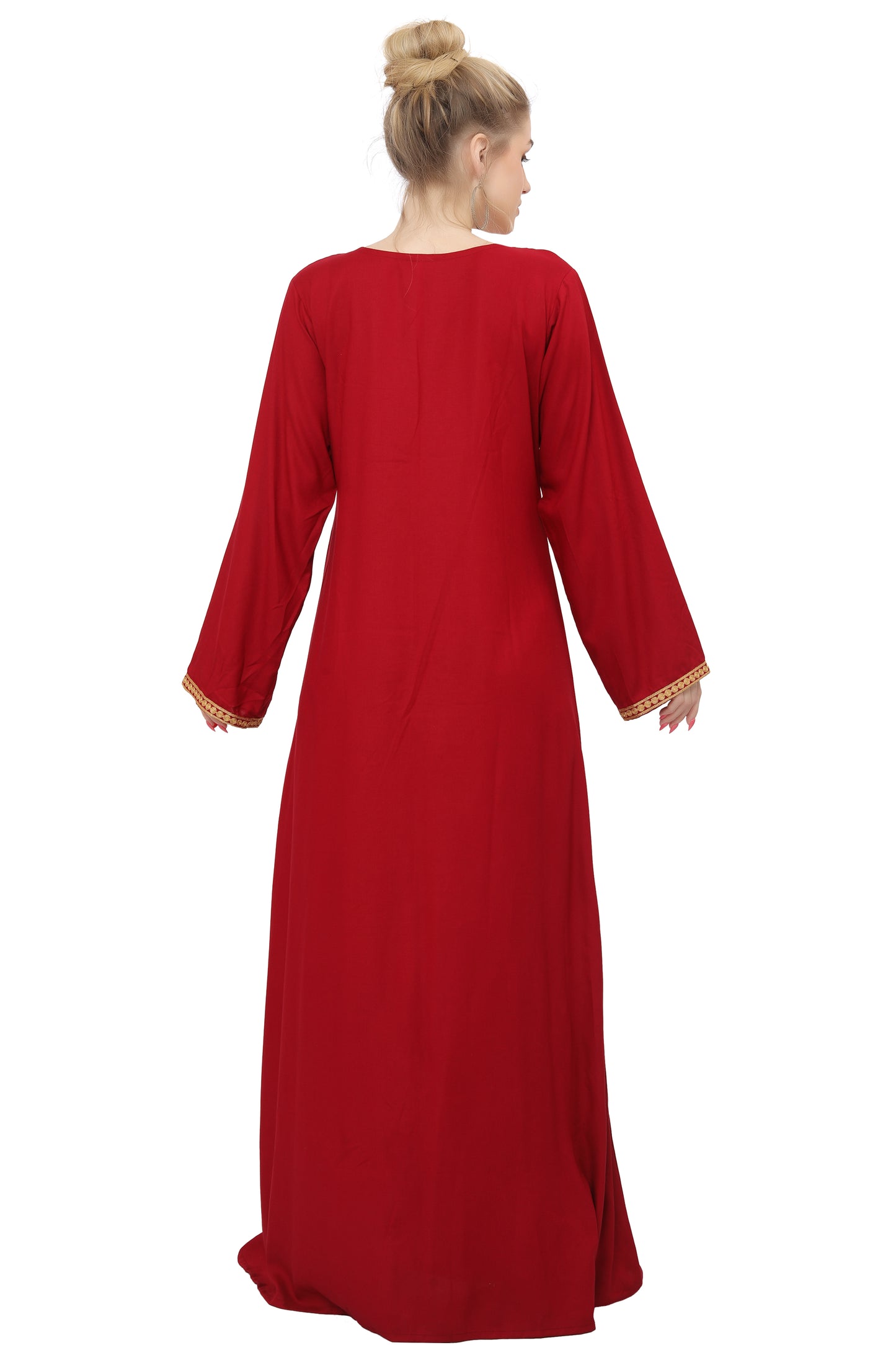 Designer Kaftan With Thread Work Gown