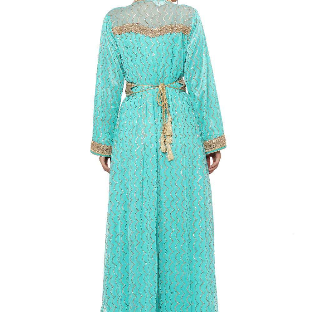 
                  
                    Moroccan Catan Dress Khaleeji Thobe Gown
                  
                