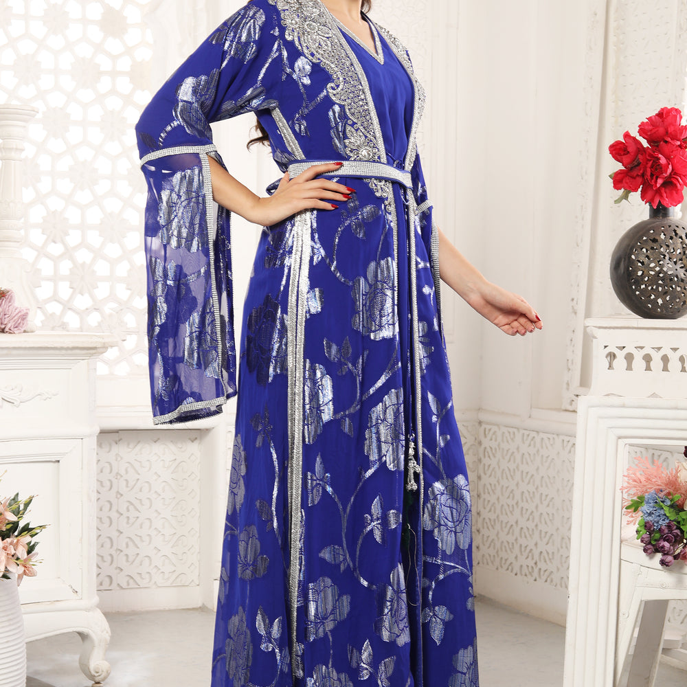 
                  
                    Designer Royal Eid Caftan Wedding Gown
                  
                