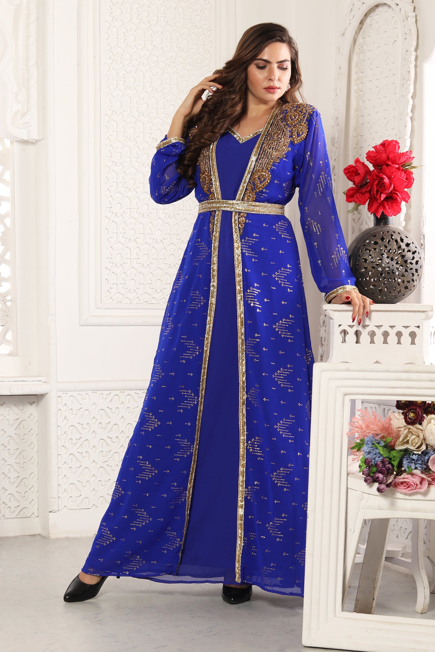 Designer Kaftan Heena Tea Party Maxi Gown