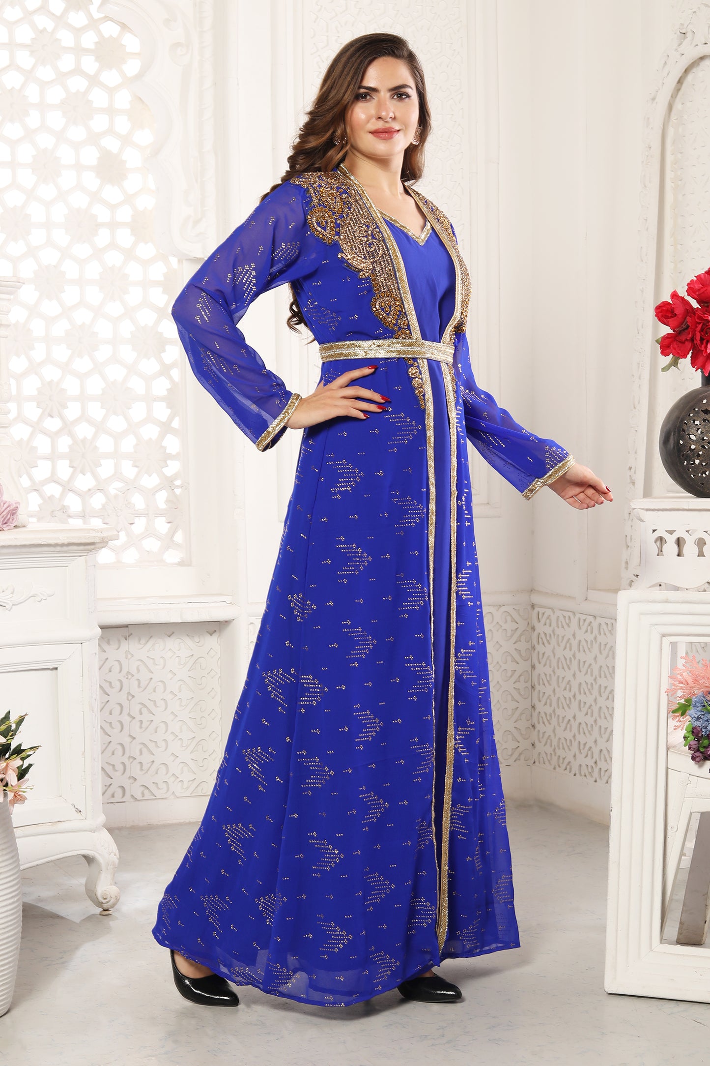 Designer Kaftan Heena Tea Party Maxi Gown