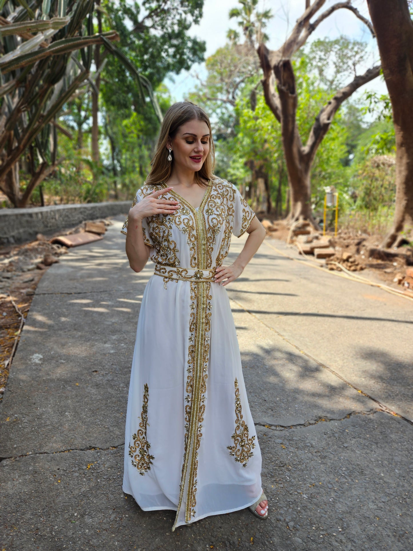 Designer Takchita Kaftan Traditional Ethnic Wear Gown