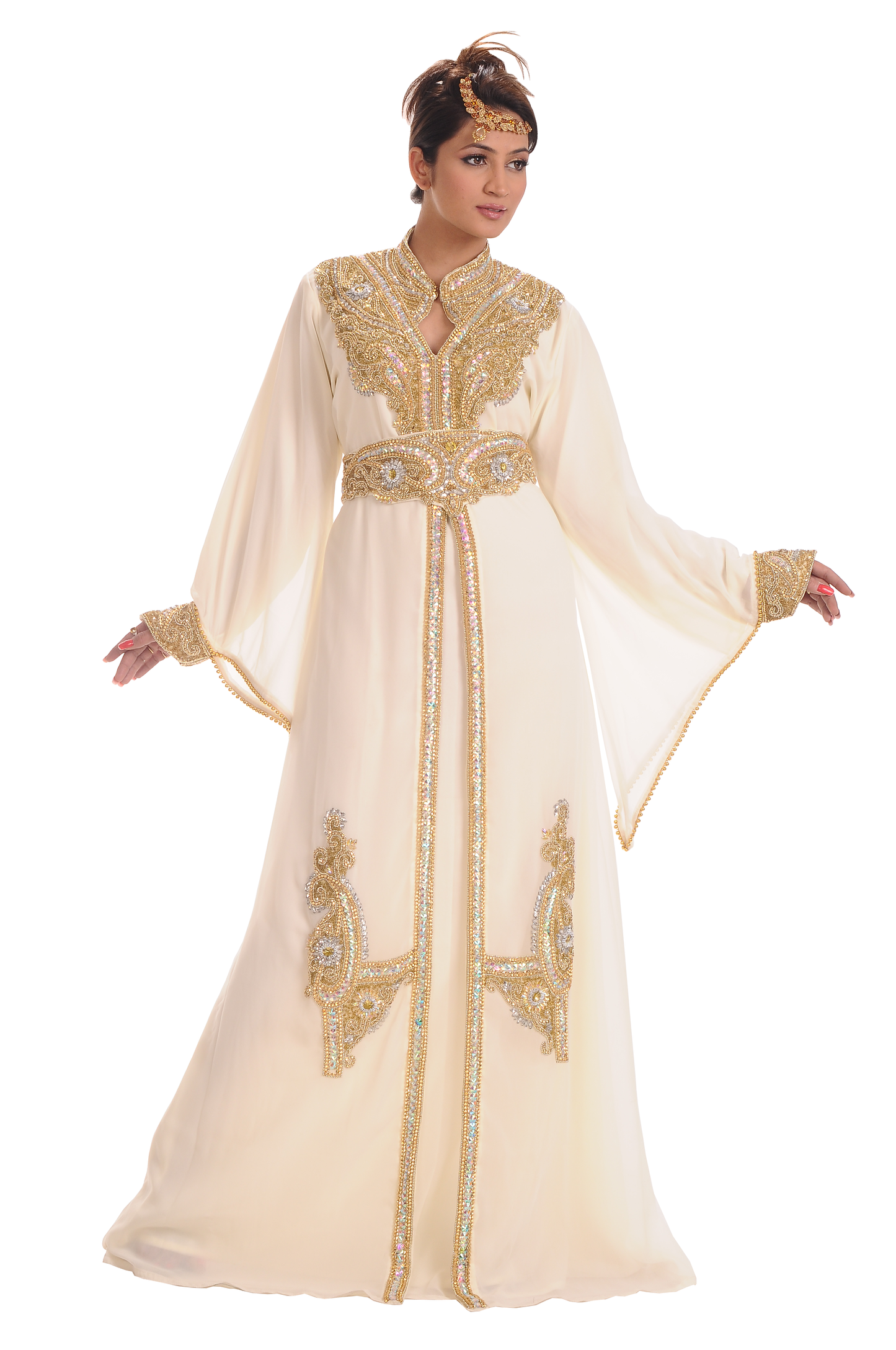 Designer Abaya Maxi Dress - Maxim Creation