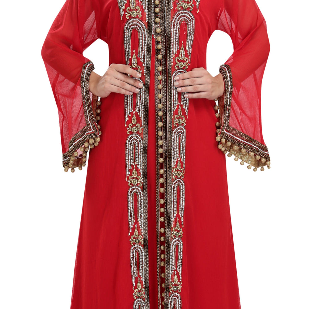 
                  
                    African Jellabiya Embroidered Gown - Maxim Creation
                  
                