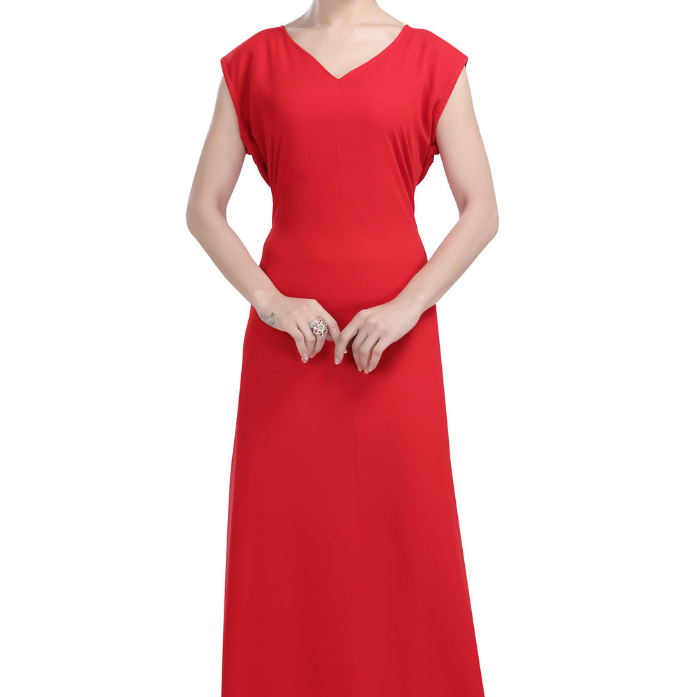 Sleeveless Maxi Dress - Maxim Creation