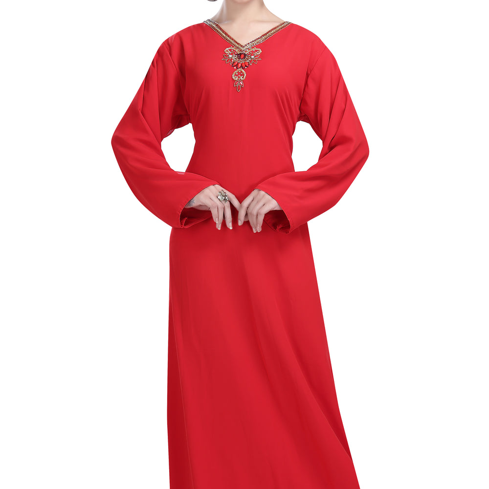 Night Wear Home Gown Boho - Maxim Creation