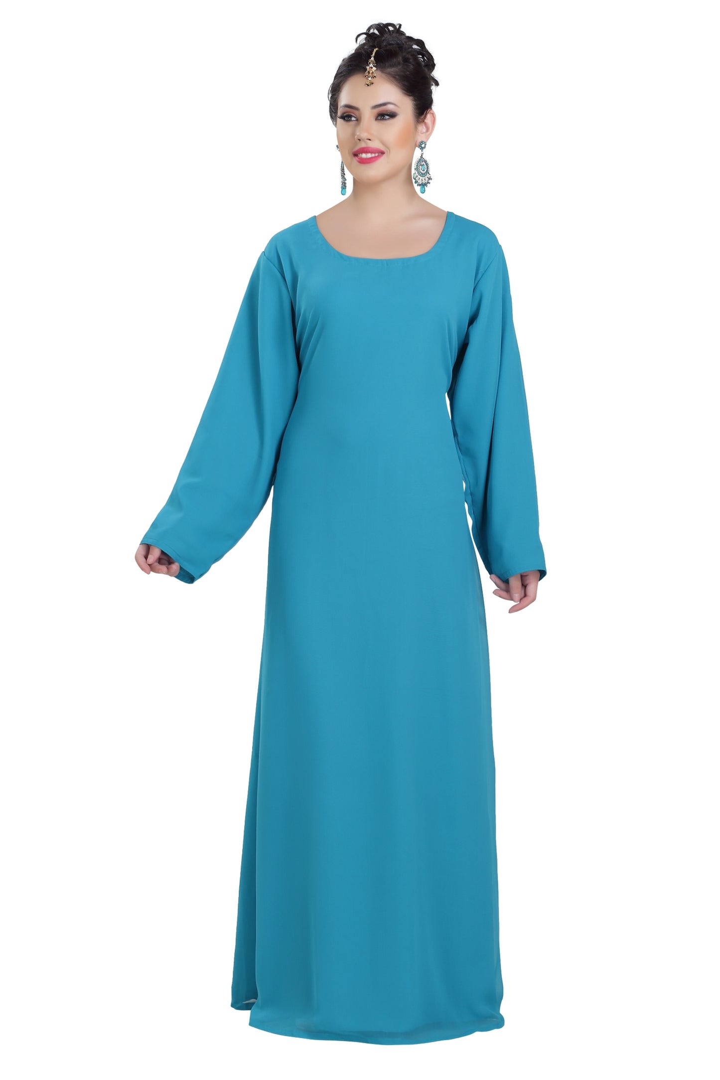 Full Sleeve Inner Maxi Dress - Maxim Creation