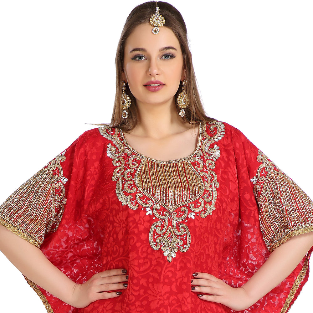 Printed Brasso Farasha Maxi - Maxim Creation