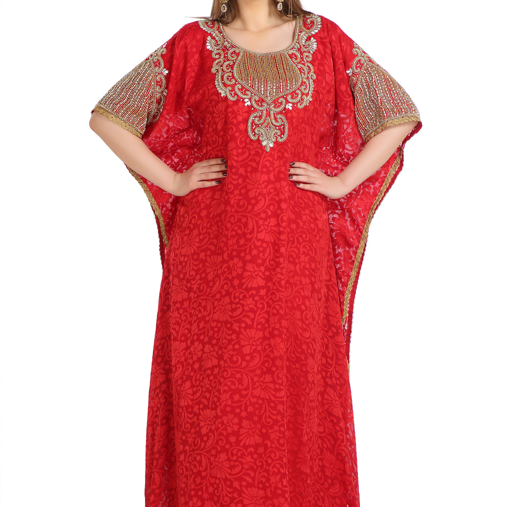 Printed Brasso Farasha Maxi - Maxim Creation