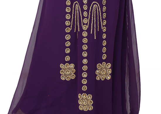 Jalabiya Kaftan Embroidered Gown - Maxim Creation