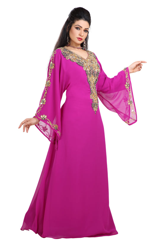 Designer Kaftan For Henna Party Dress - Maxim Creation