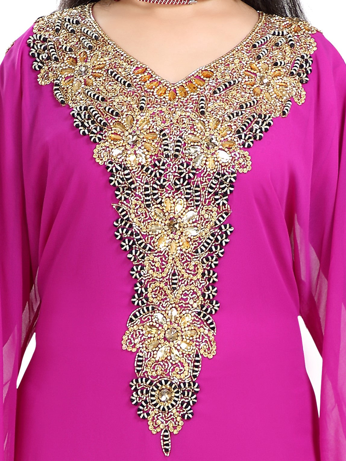 Designer Kaftan For Henna Party Dress - Maxim Creation