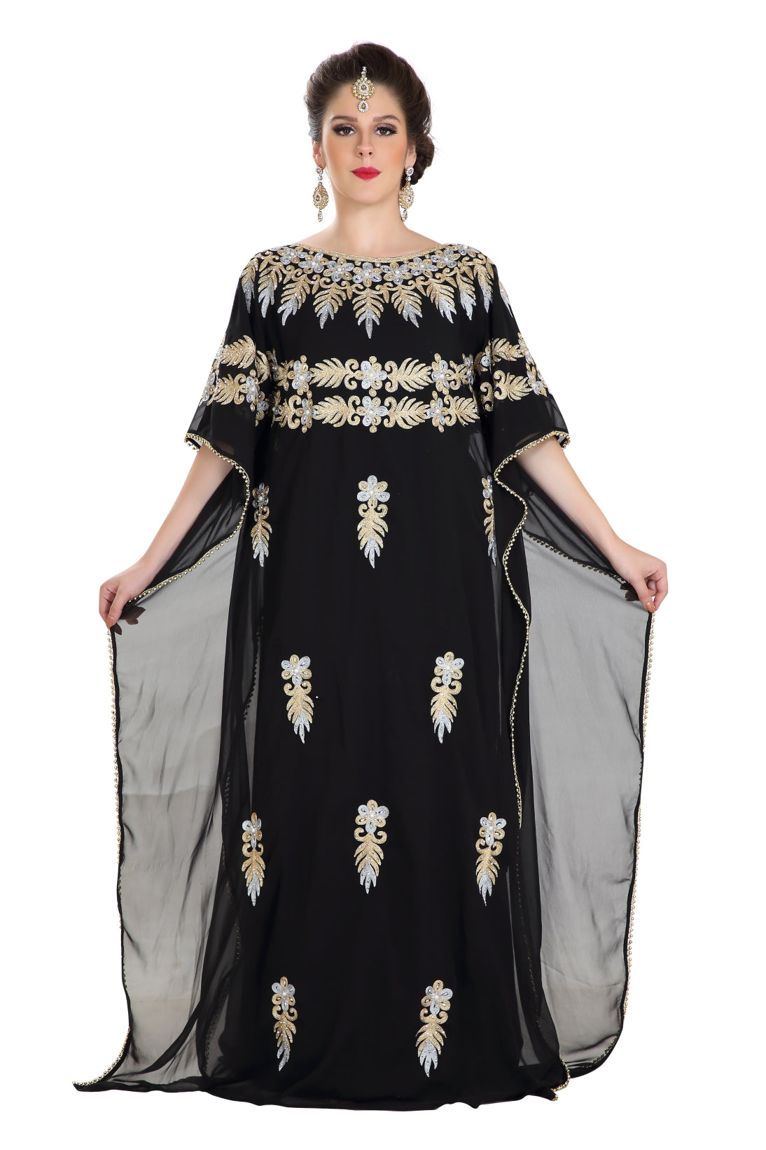 Hand Made Jalabiya Khaleeji Thobe Dress - Maxim Creation