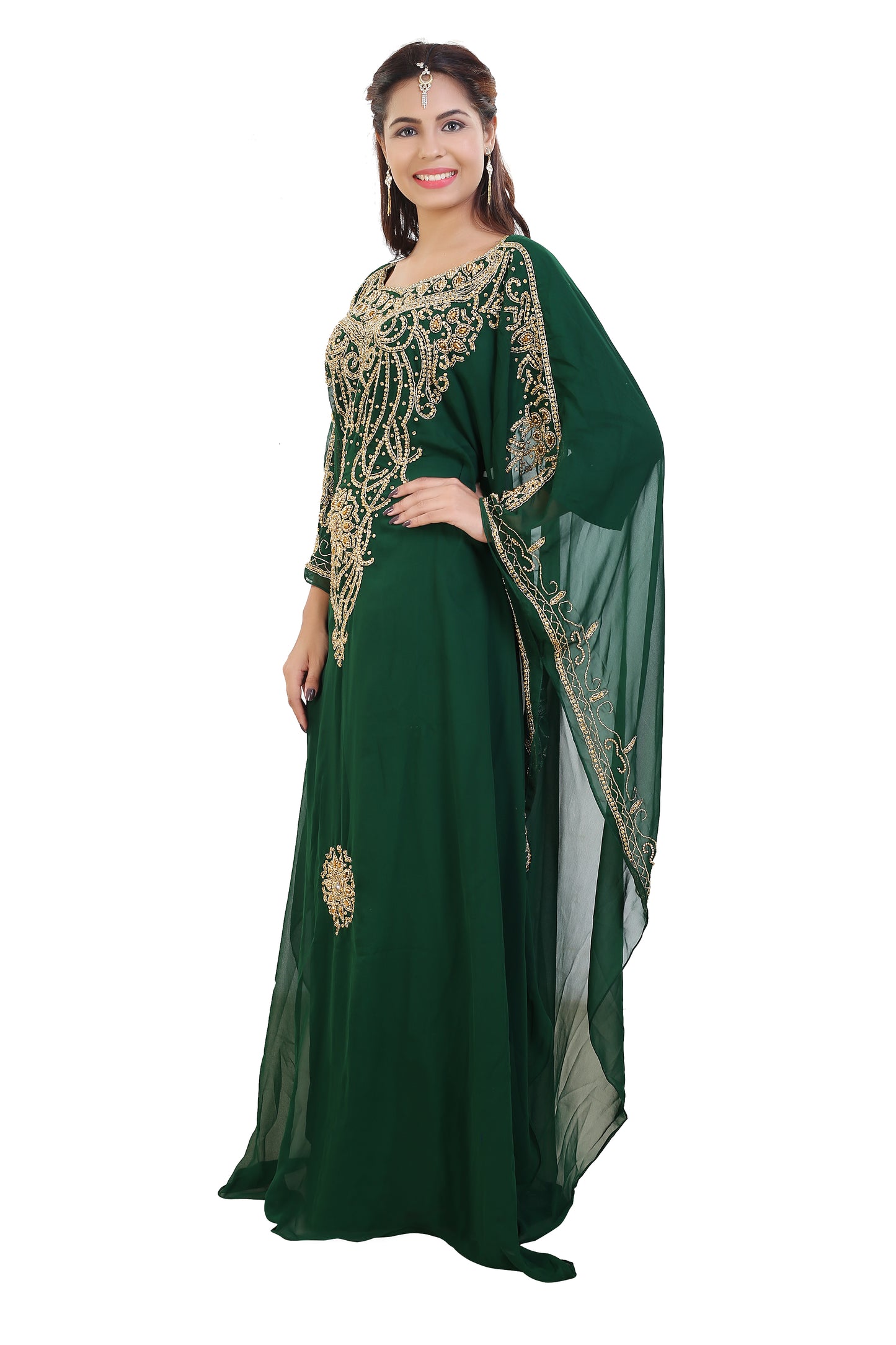 Dubai Jellabiya Embroidered Maxi - Maxim Creation