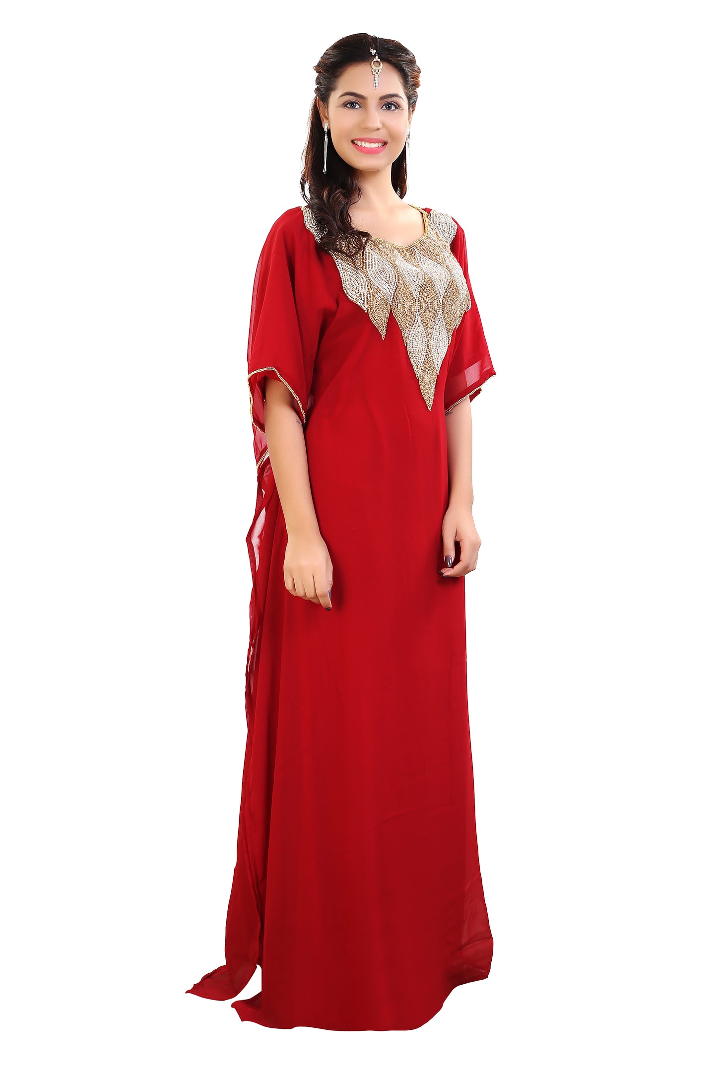 Farasha Boho Maxi Poncho Dress - Maxim Creation