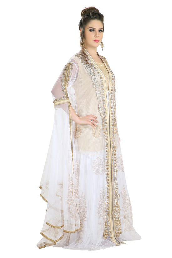 Khaleeji Thobe Gandora Maxi Dress - Maxim Creation