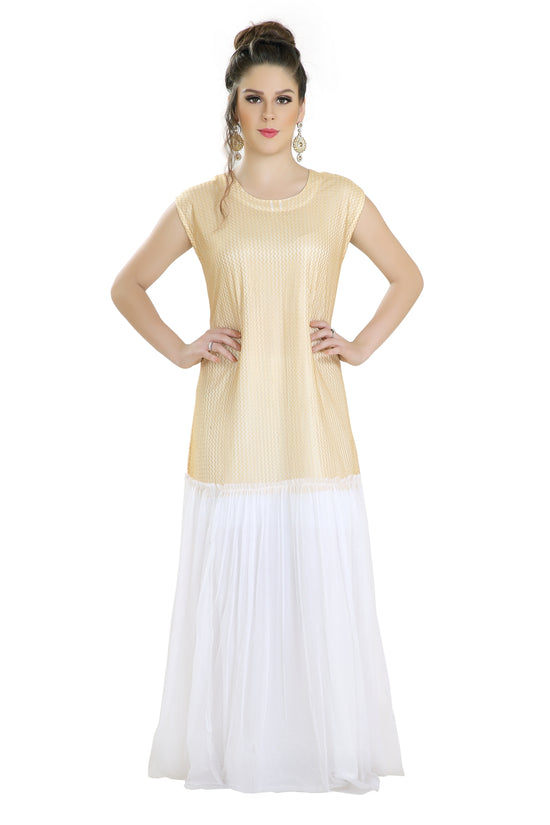 Khaleeji Thobe Gandora Maxi Dress - Maxim Creation