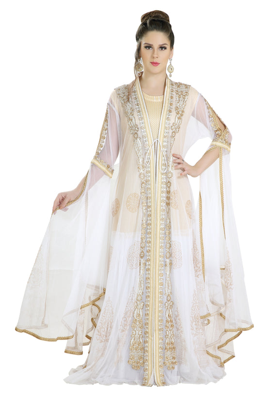 Khaleeji Thobe Gandora Maxi Dress - Maxim Creation