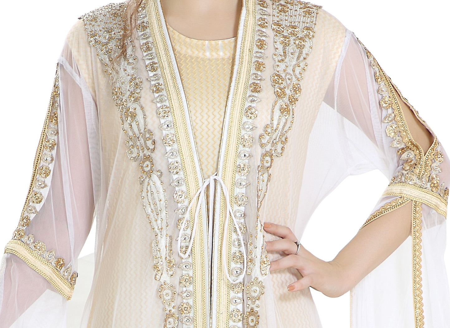 Khaleeji Thobe Gandora Maxi Dress - Maxim Creation