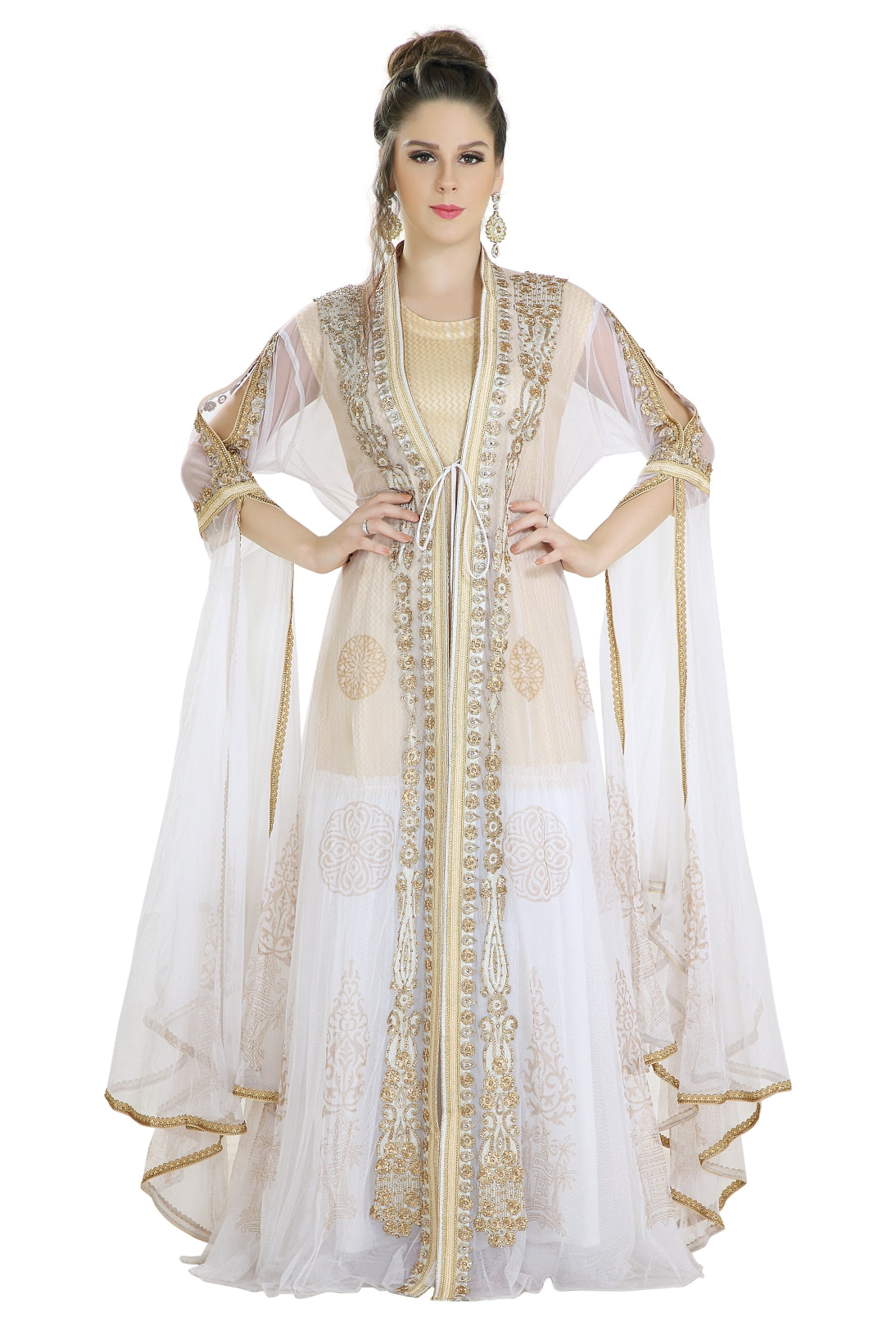 Khaleeji Thobe Gandora Maxi Dress - Maxim Creation