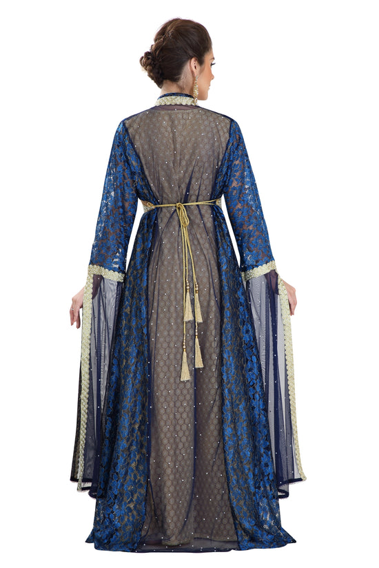 Henna Party Dress Khaleeji Thobe Caftan - Maxim Creation