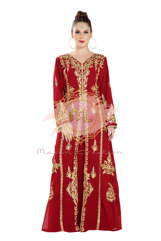 Traditional Maxi Dress Arabian Gown - Maxim Creation