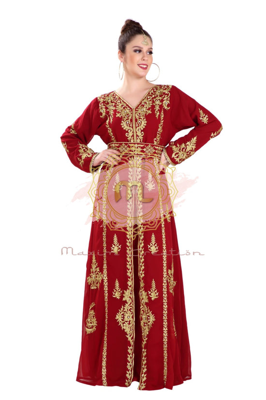 Traditional Maxi Dress Arabian Gown - Maxim Creation