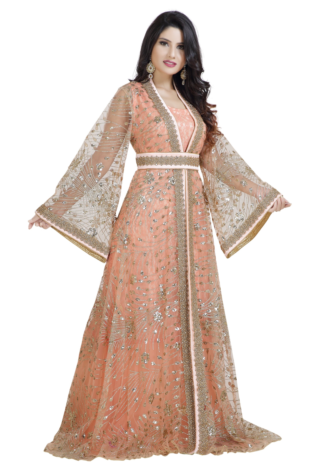 Turkish Caftan Dress Khaleeji Thobe - Maxim Creation