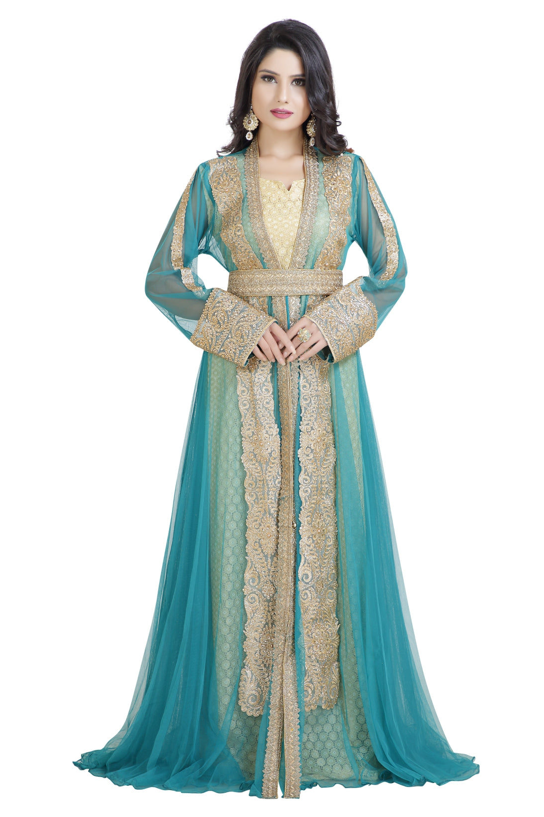 Khaleeji Thobe Cultural Walima Arabic Gown - Maxim Creation