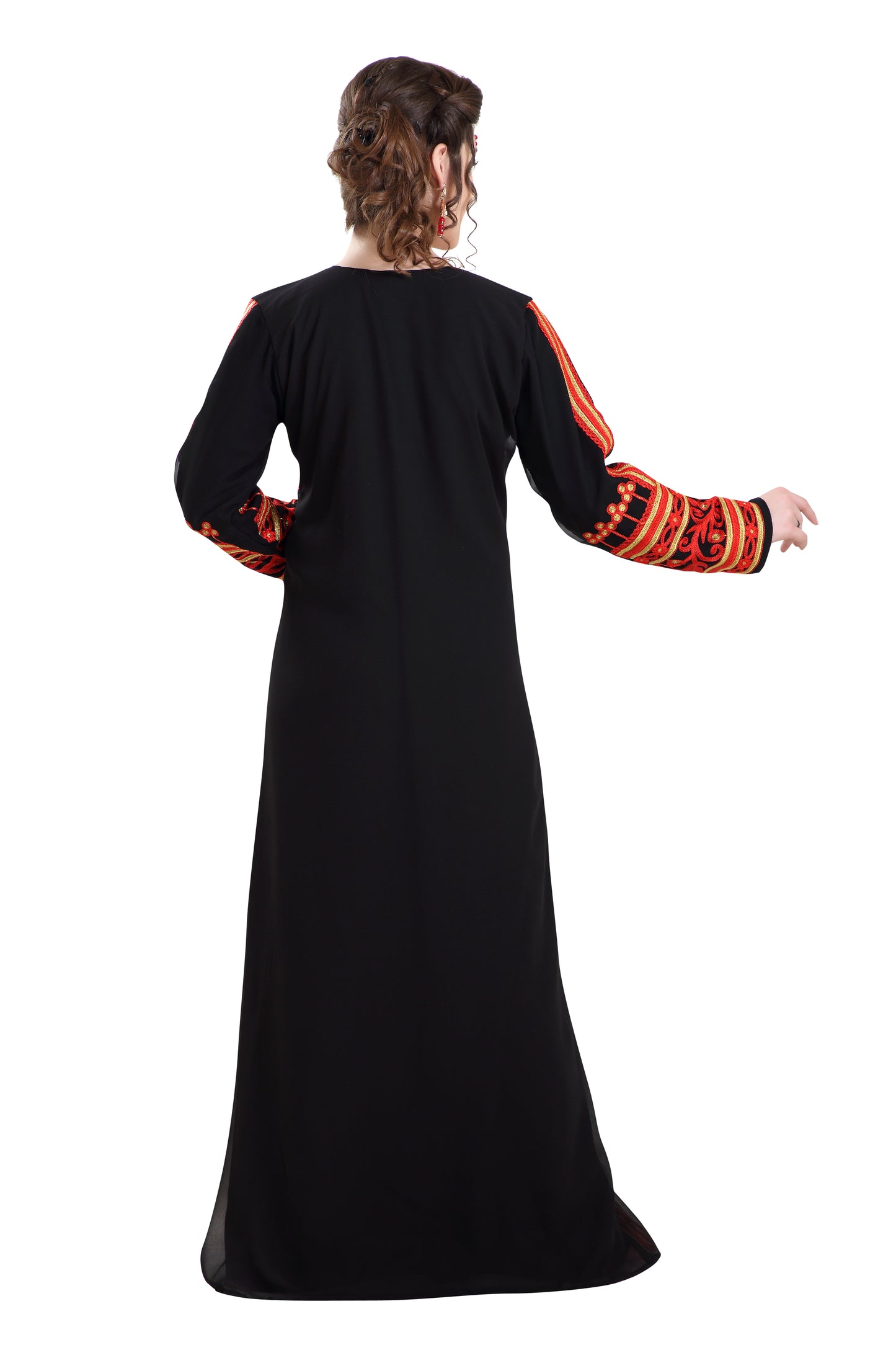 Farasha Maxi Long Sleeve Kaftan - Maxim Creation