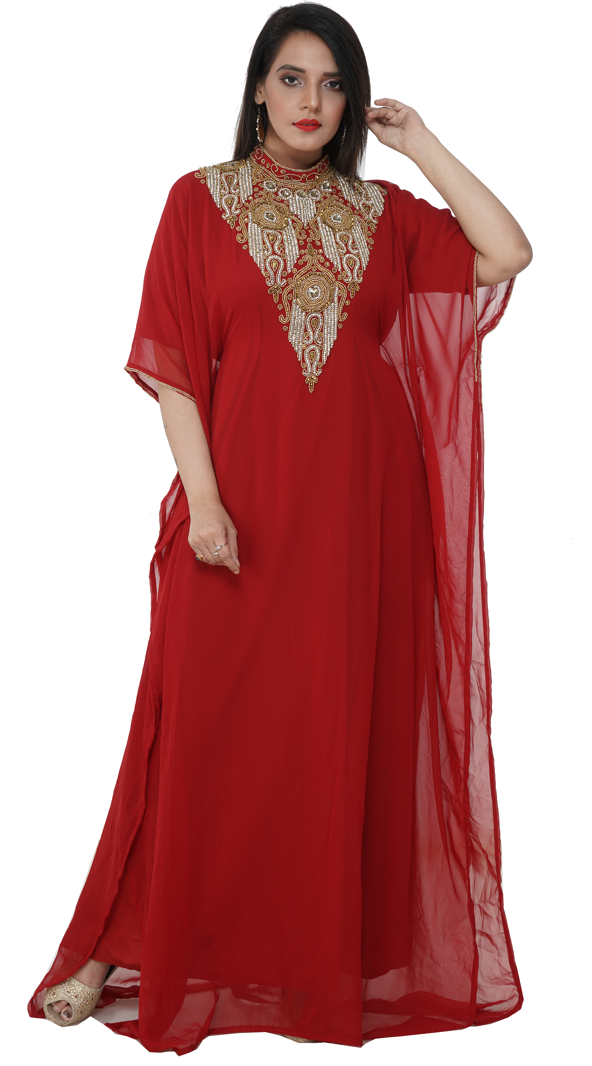 Farasha Gown Beach Kaftan Dress - Maxim Creation