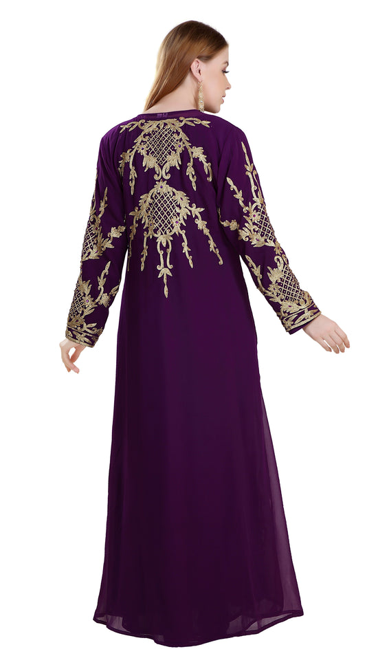 Arabian Gown Designer Caftan - Maxim Creation