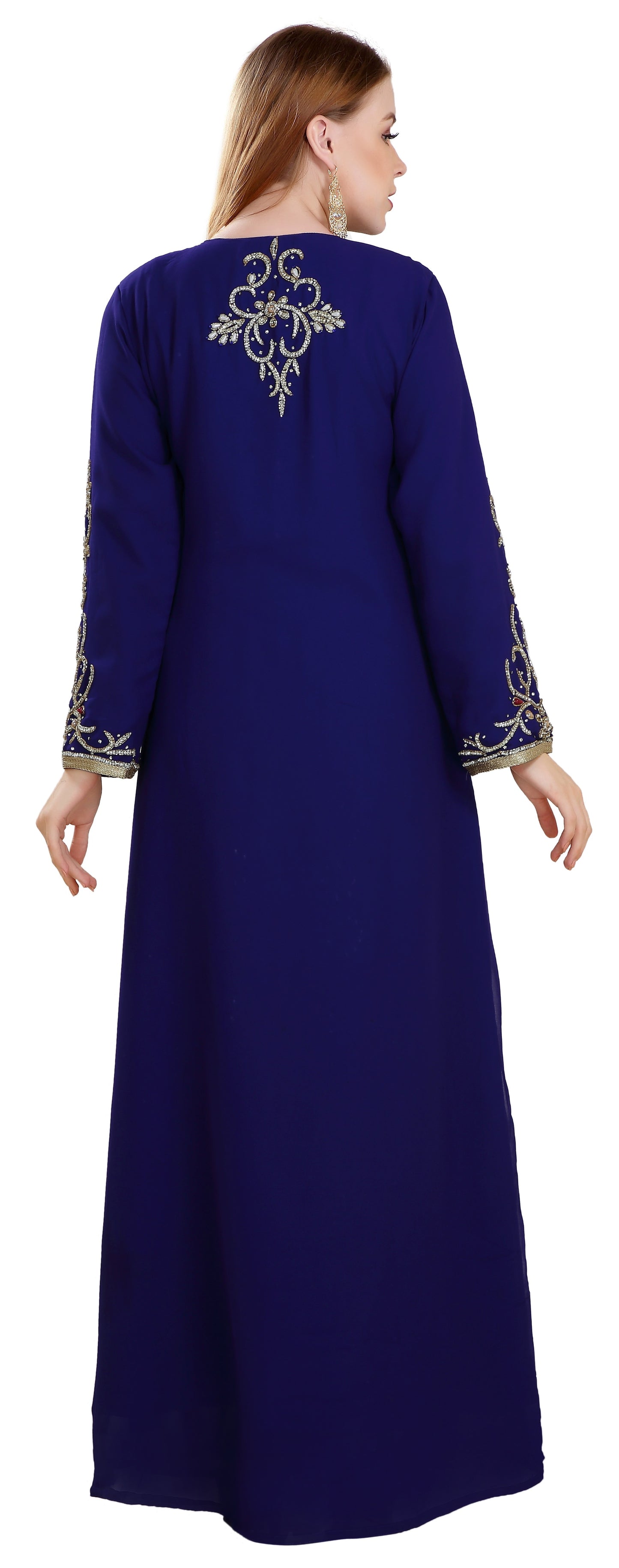 Persian Abaya Designer Kaftan Dress - Maxim Creation