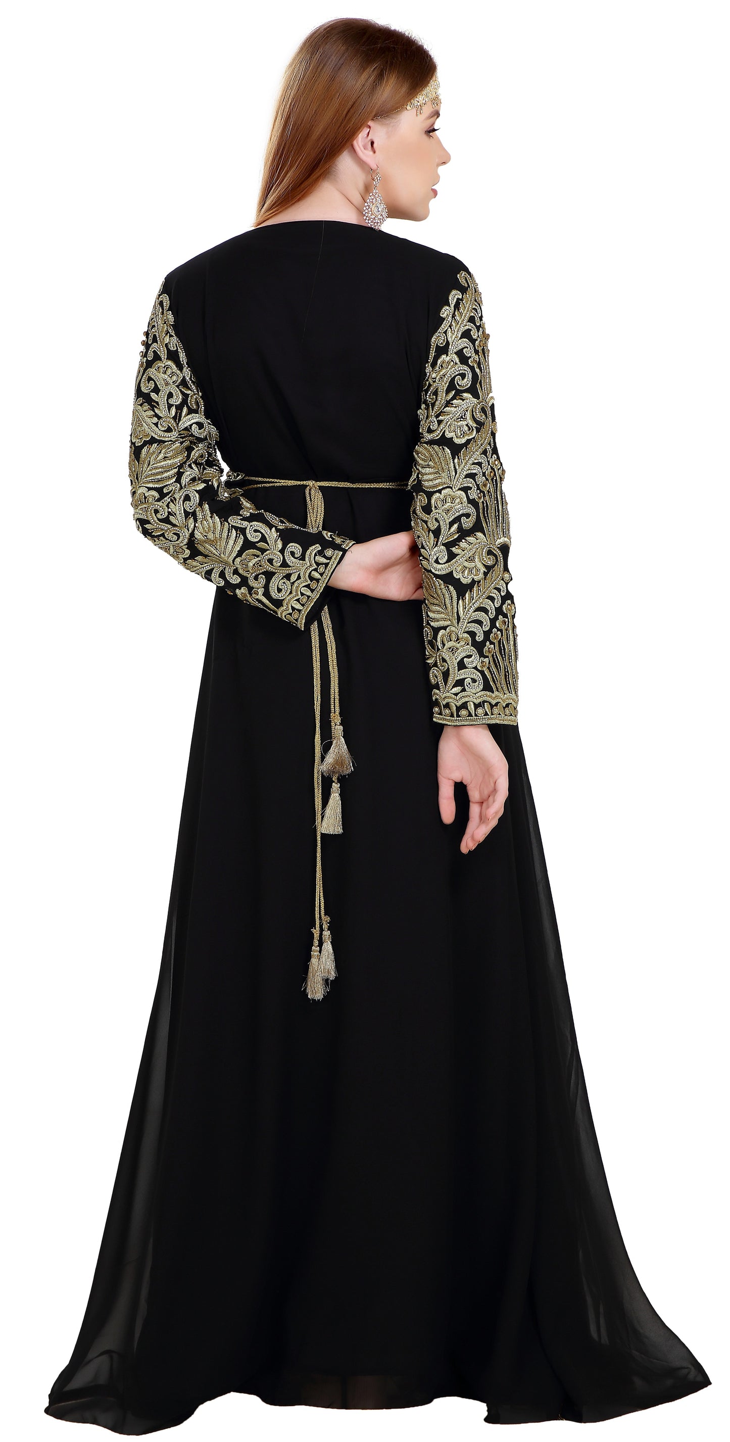 Kaftan Gown TeaParty Dress - Maxim Creation