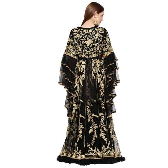 Designer Caftan Traditional Khaleeji Thobe - Maxim Creation