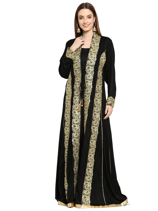 Henna Party Embroidered Dress - Maxim Creation