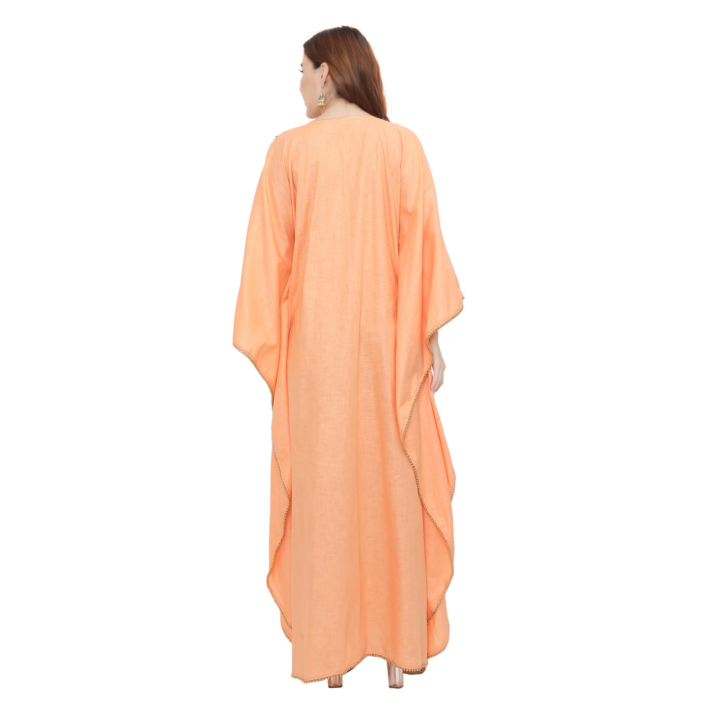 Designer Khaleeji Thobe Modern Kaftan Party Maxi Dress - Maxim Creation