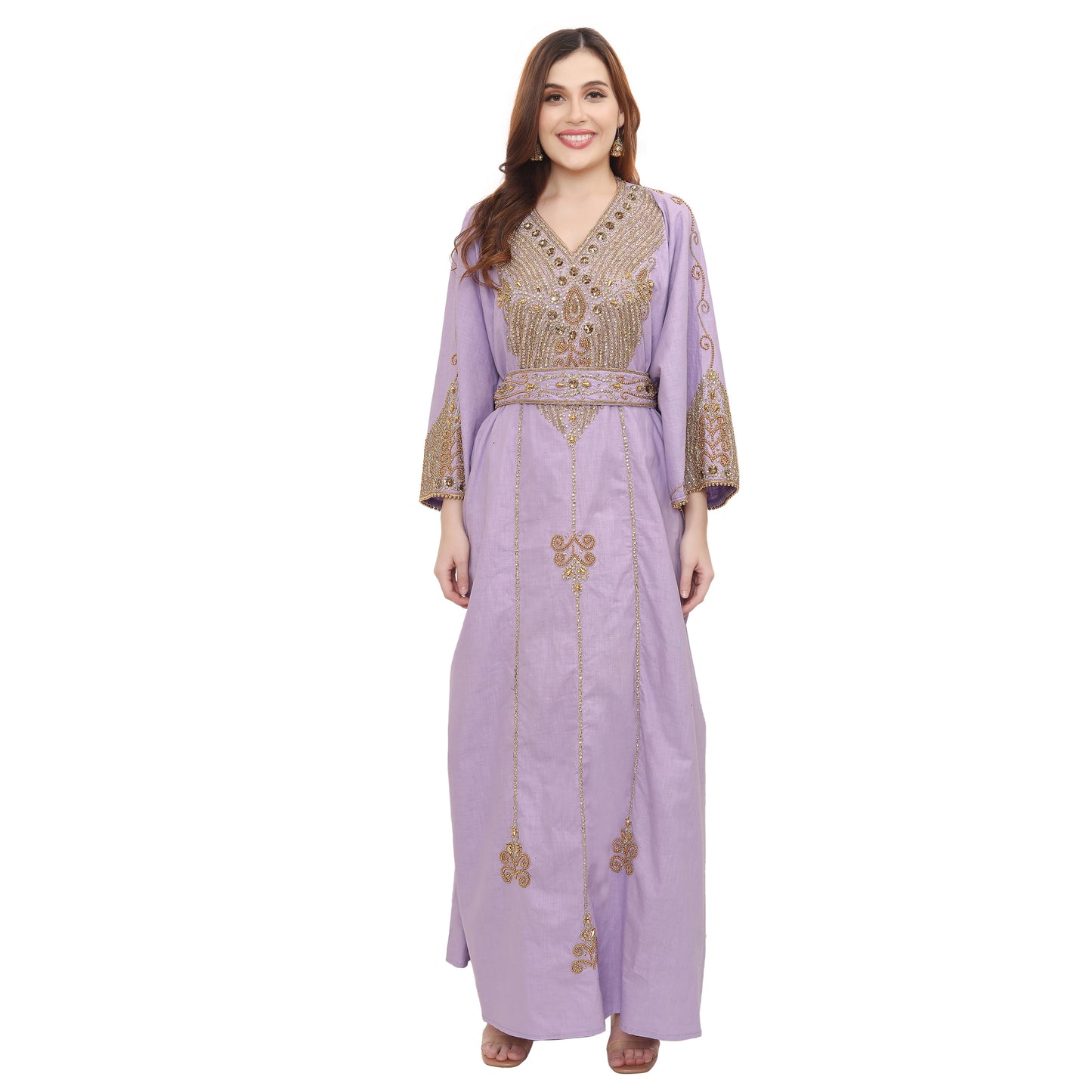 Modern Fancy Abaya Kaftan Tea Party Maxi Gown - Maxim Creation