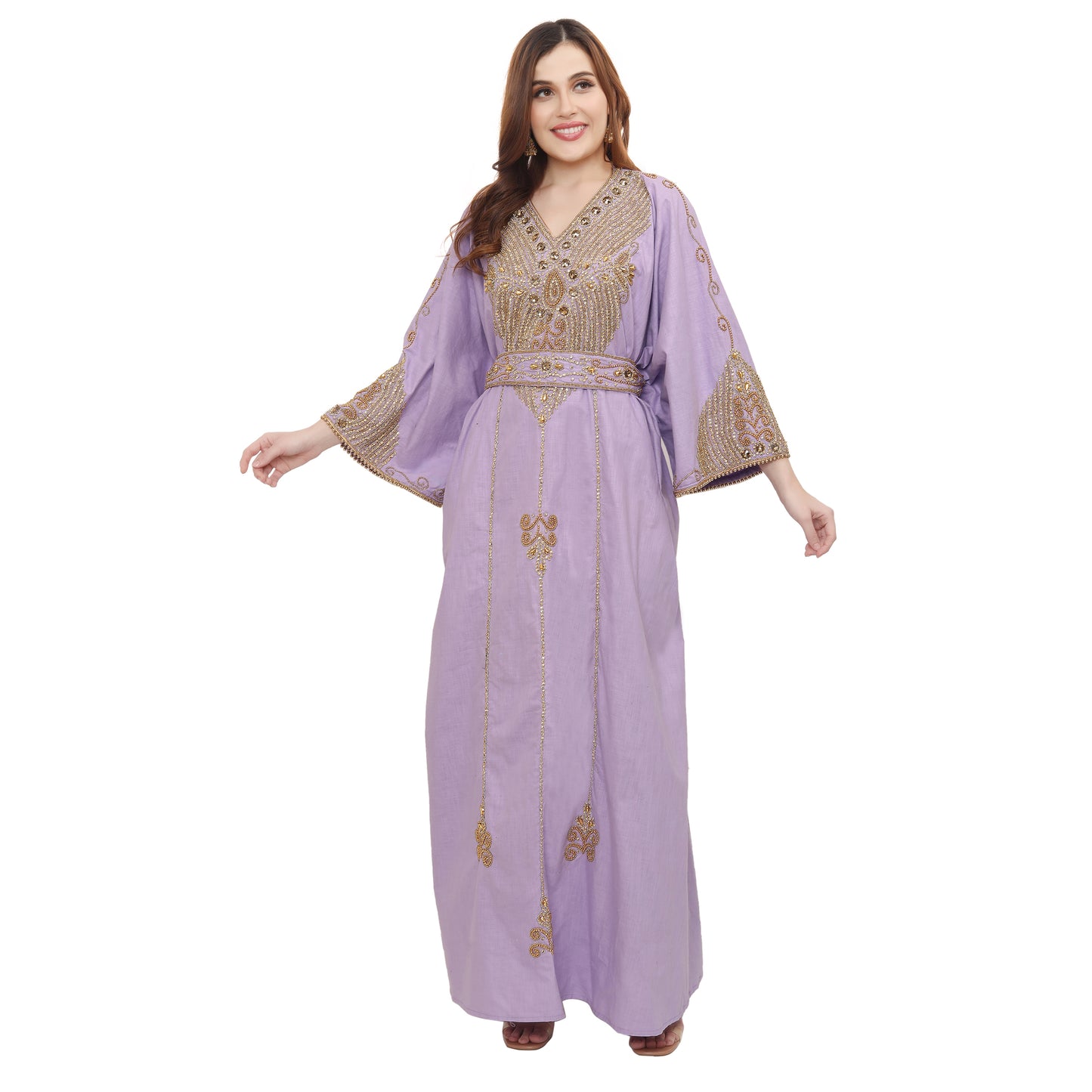 Modern Fancy Abaya Kaftan Tea Party Maxi Gown - Maxim Creation