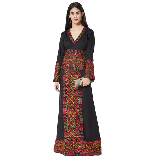 Designer Henna Dress Tea Party Maxi - Maxim Creation