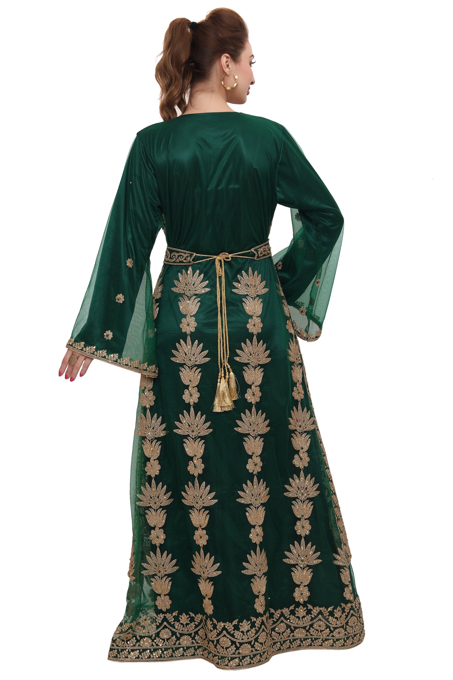 Tripoli Collection Caftan Henna Party Kaftan Thobe - Maxim Creation