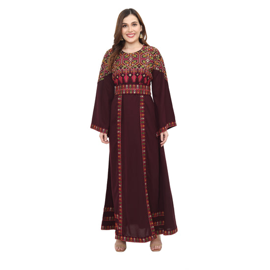 Palestine Caftan Khaleeji Thobe Wedding Dress - Maxim Creation