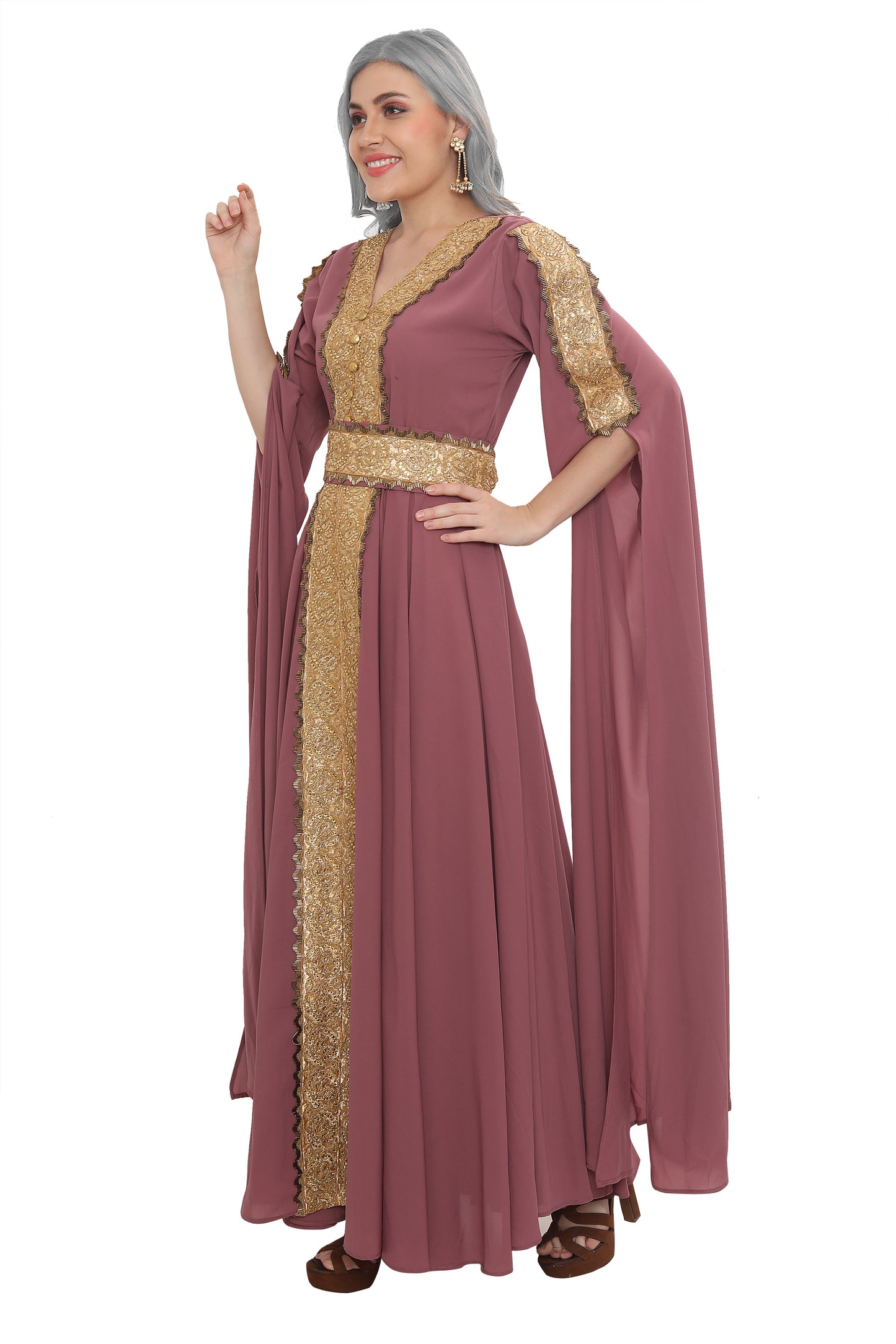 Halloween Costume Game Of Thrones Kaftan for Women Medieval Festival Dress - Maxim Creation