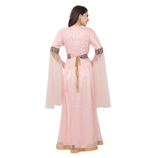 Dubai Farasha Caftan Evening Tea Party Gown - Maxim Creation