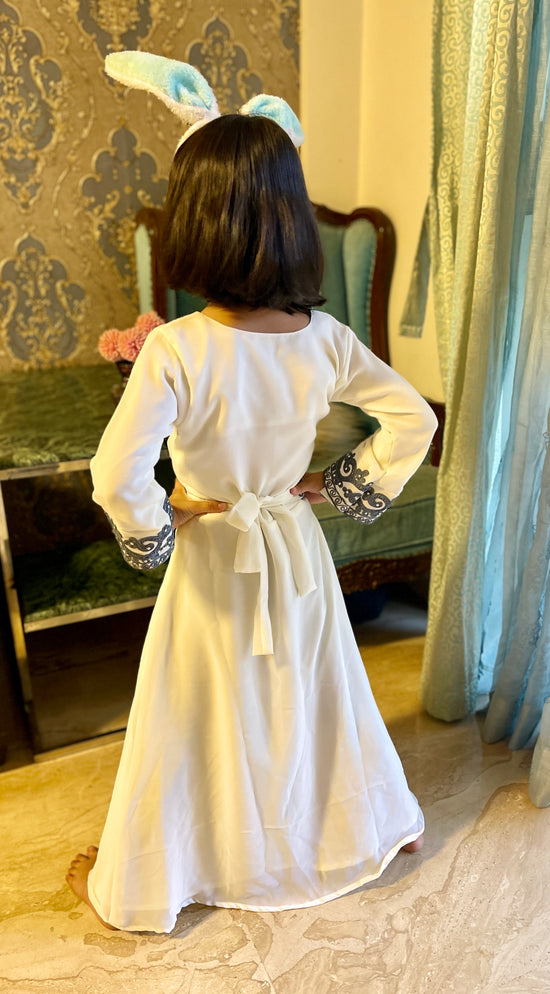 Fancy Takchita Kaftan Dress for Kids